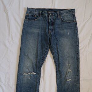 Levi's 501 Distressed 90's Jeans Size 32